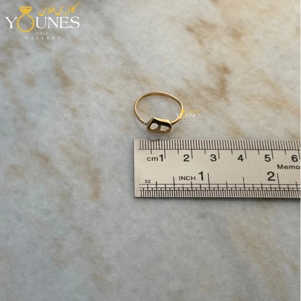 انگشتر طلا هـ نیمانی